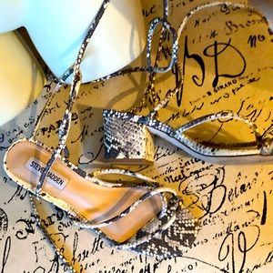 Steve Madden laces ankle sandal❤️❤️
